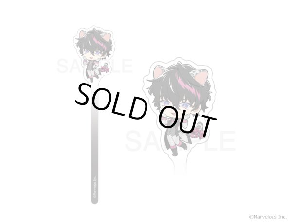 画像4: 【販売期間終了】千銃士:Rhodoknight×mixx garden2023 アクリルフォトプロップス ラージ(トルレ・シャフ) (4)