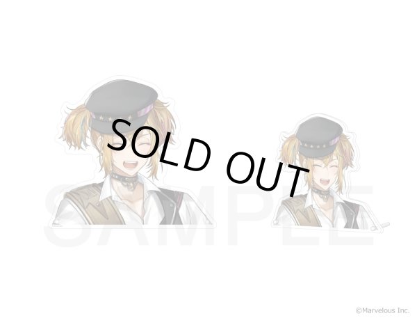 画像3: 【販売期間終了】千銃士:Rhodoknight×mixx garden2023 アクリルバストアップパネル(アメリカ) (3)