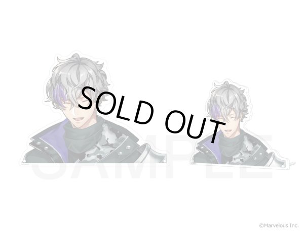 画像2: 【販売期間終了】千銃士:Rhodoknight×mixx garden2023 アクリルバストアップパネル(イギリス) (2)