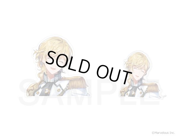 画像3: 【販売期間終了】千銃士:Rhodoknight×mixx garden2023 アクリルバストアップパネル(フランス) (3)