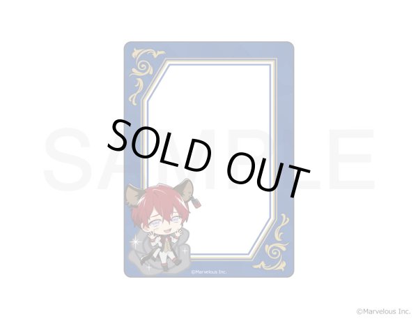 画像2: 【販売期間終了】千銃士:Rhodoknight×mixx garden2023 B8サイズカードケース(トルレ・シャフ) (2)