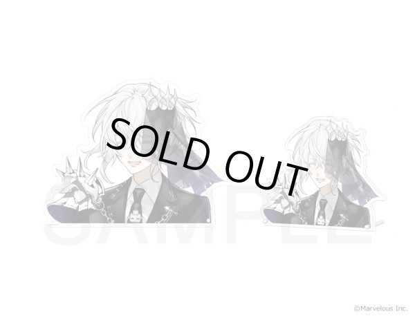 画像5: 【販売期間終了】千銃士:Rhodoknight×mixx garden2023 アクリルバストアップパネル(ドイツ) (5)