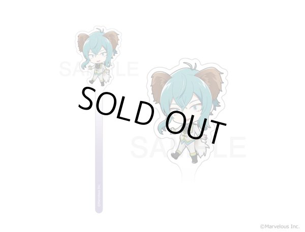 画像4: 【販売期間終了】千銃士:Rhodoknight×mixx garden2023 アクリルフォトプロップス ラージ(ベルギー) (4)