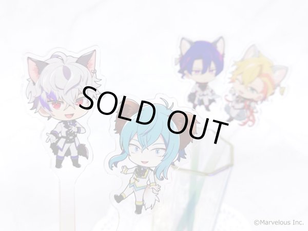 画像6: 【販売期間終了】千銃士:Rhodoknight×mixx garden2023 アクリルフォトプロップス ラージ(ドイツ) (6)