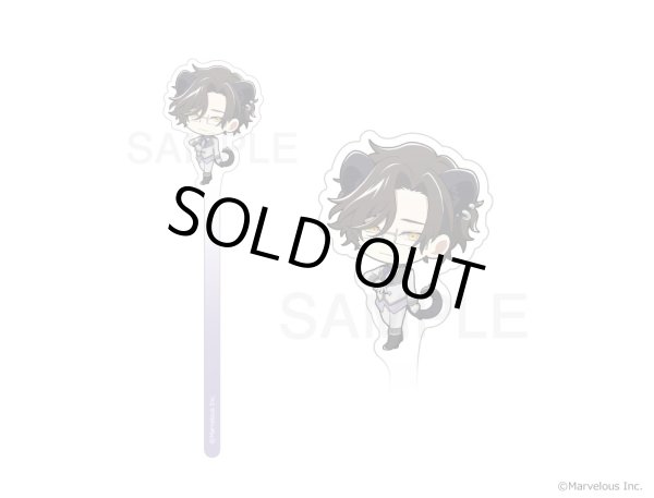 画像2: 【販売期間終了】千銃士:Rhodoknight×mixx garden2023 アクリルフォトプロップス ラージ(ベルギー) (2)