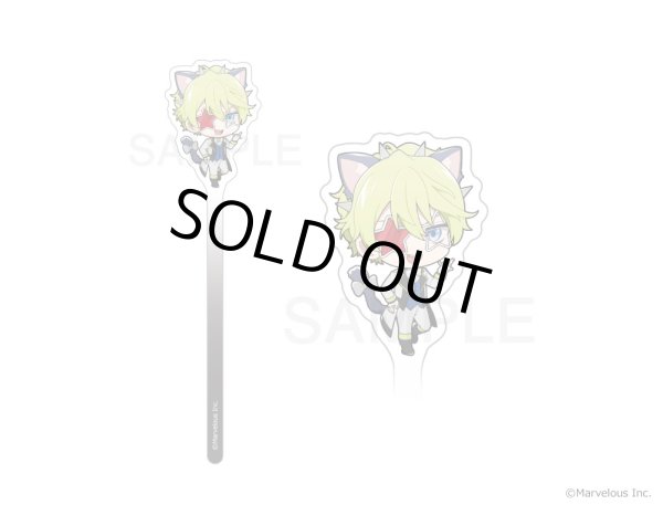 画像6: 【販売期間終了】千銃士:Rhodoknight×mixx garden2023 アクリルフォトプロップス ラージ(トルレ・シャフ) (6)