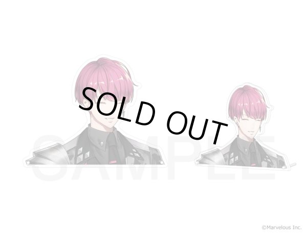 画像3: 【販売期間終了】千銃士:Rhodoknight×mixx garden2023 アクリルバストアップパネル(イギリス) (3)