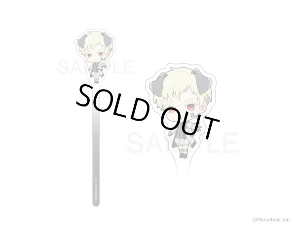 画像7: 【販売期間終了】千銃士:Rhodoknight×mixx garden2023 アクリルフォトプロップス ラージ(トルレ・シャフ) (7)