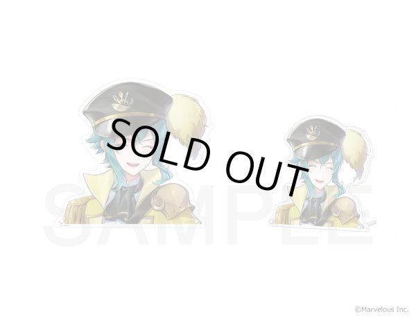 画像4: 【販売期間終了】千銃士:Rhodoknight×mixx garden2023 アクリルバストアップパネル(ベルギー) (4)