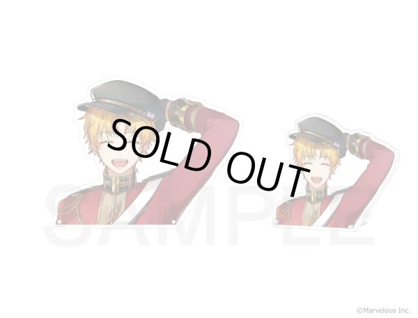 画像2: 【販売期間終了】千銃士:Rhodoknight×mixx garden2023 アクリルバストアップパネル(アメリカ) (2)