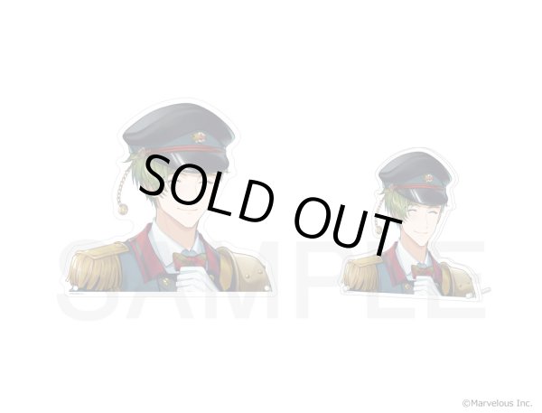 画像4: 【販売期間終了】千銃士:Rhodoknight×mixx garden2023 アクリルバストアップパネル(イギリス) (4)