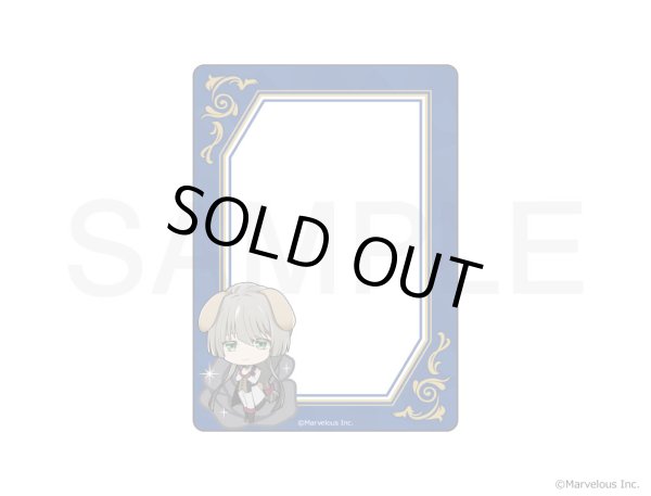 画像3: 【販売期間終了】千銃士:Rhodoknight×mixx garden2023 B8サイズカードケース(トルレ・シャフ) (3)