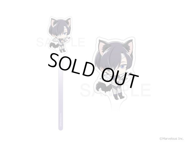 画像3: 【販売期間終了】千銃士:Rhodoknight×mixx garden2023 アクリルフォトプロップス ラージ(ベルギー) (3)