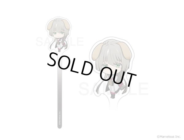 画像3: 【販売期間終了】千銃士:Rhodoknight×mixx garden2023 アクリルフォトプロップス ラージ(トルレ・シャフ) (3)