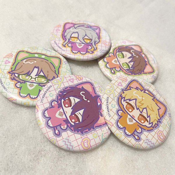 画像2: 文豪とアルケミスト7周年×きゃらドリ!! BLANC2023 第2弾 ランダム販売缶バッジB (2)