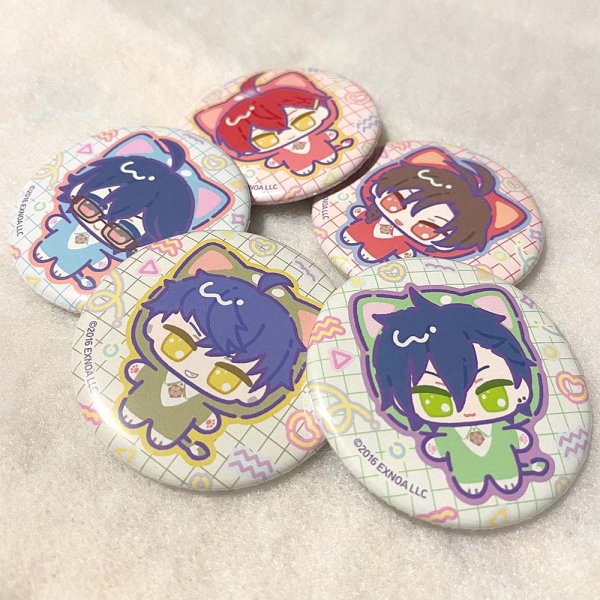 画像2: 文豪とアルケミスト7周年×きゃらドリ!! BLANC2023 第2弾 ランダム販売缶バッジA (2)