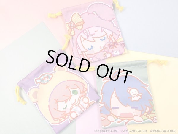 画像5: 【販売期間終了】『ヒプノシスマイク SANRIO NAKAYOKU EDIT』2023 ポケットつき巾着(Fling Posse) (5)