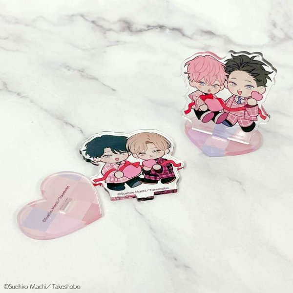 画像2: 末広マチ先生×COLLABOCAFEHONPO BLANC 2024 ランダム販売ちびキャラアクリルスタンド (2)