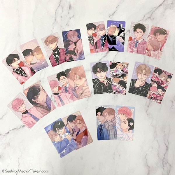 画像3: 末広マチ先生×COLLABOCAFEHONPO BLANC 2024 ランダム販売ミニイラストカードセット (3)