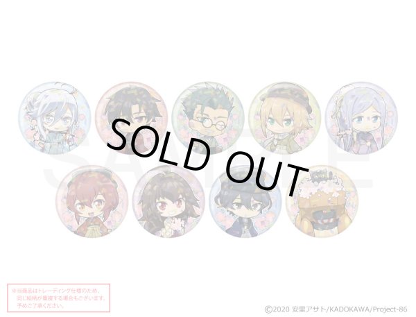 画像1: 【販売期間終了】TVアニメ「86―エイティシックス―」×mixx garden 2024 トレーディングホログラム缶バッジB (1)