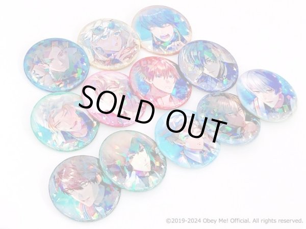 画像2: 【販売期間終了】Obey Me! Nightbringer×きゃらドリ!! 2024 ランダム販売ホログラム缶バッジA (2)