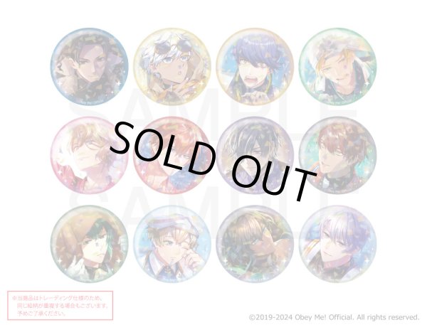 画像1: 【販売期間終了】Obey Me! Nightbringer×きゃらドリ!! 2024 ランダム販売ホログラム缶バッジA (1)