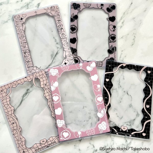 画像2: 末広マチ先生×COLLABOCAFEHONPO BLANC 2024 ランダム販売B8サイズカードケース (2)