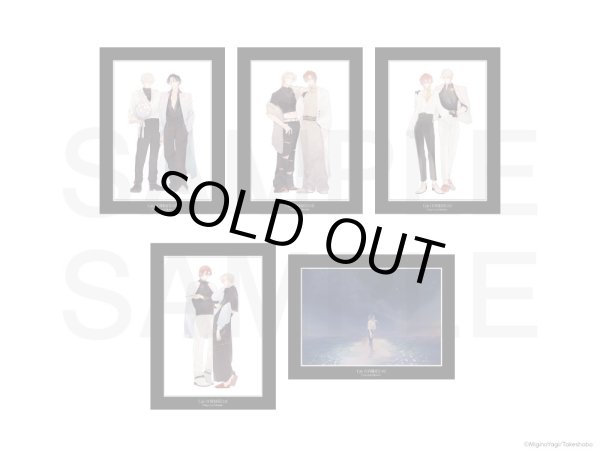 画像2: ミギノヤギ先生×COLLABOCAFEHONPO BLANC 2024 A4サイズキャラファインマット(凪がれ星 episode.0) (2)