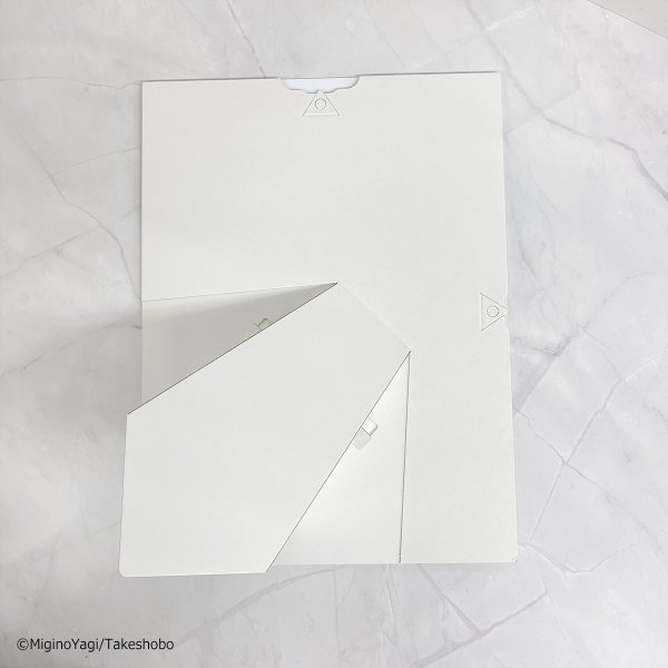 画像6: ミギノヤギ先生×COLLABOCAFEHONPO BLANC 2024 A4サイズキャラファインマット(茅花かす陽) (6)