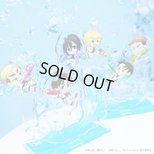 画像4: 【販売期間終了】TVアニメ『進撃の巨人』COLLABOCAFEHONPO 2024 第2弾 ジオラマアクリルスタンドB (4)