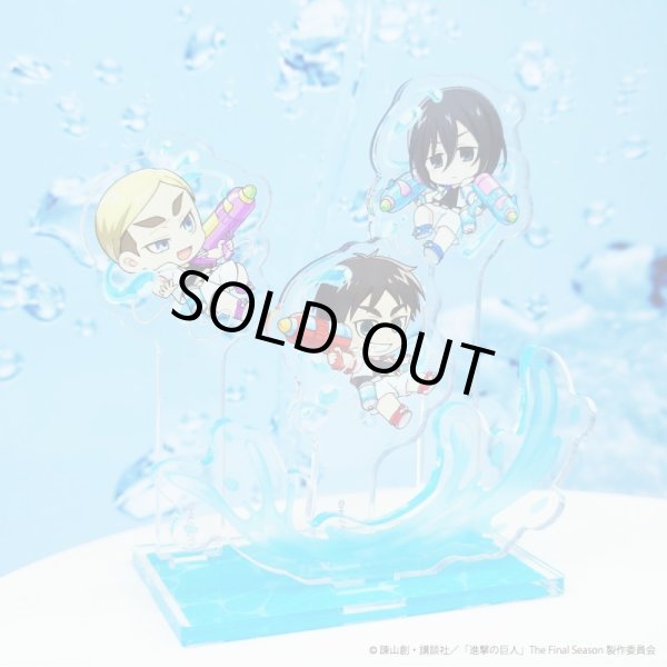 画像3: 【販売期間終了】TVアニメ『進撃の巨人』COLLABOCAFEHONPO 2024 第2弾 ジオラマアクリルスタンドA (3)