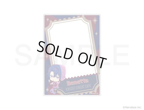 画像2: 【販売期間終了】千銃士:Rhodoknight×mixx garden 2024 B7サイズカードケース(イタリア) (2)