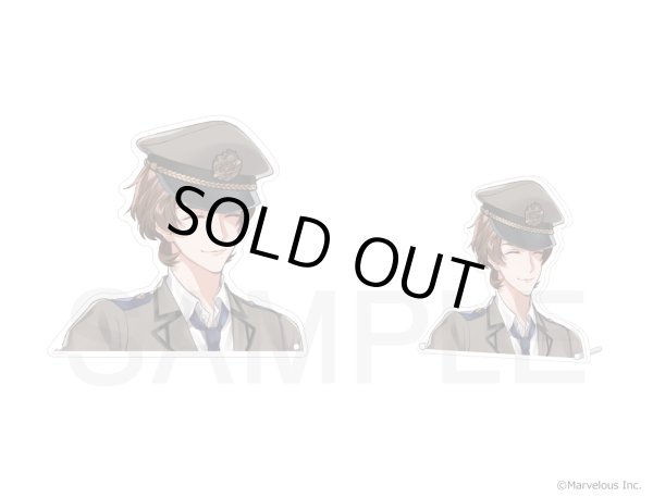 画像4: 【販売期間終了】千銃士:Rhodoknight×mixx garden 2024 アクリルバストアップパネル(フランス) (4)