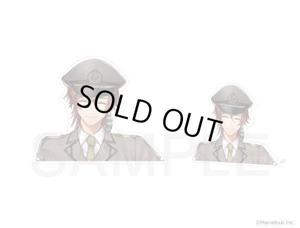 画像4: 【販売期間終了】千銃士:Rhodoknight×mixx garden 2024 アクリルバストアップパネル(アメリカ) (4)