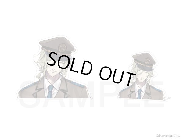 画像3: 【販売期間終了】千銃士:Rhodoknight×mixx garden 2024 アクリルバストアップパネル(ドイツ) (3)