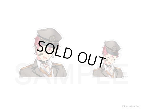 画像4: 【販売期間終了】千銃士:Rhodoknight×mixx garden 2024 アクリルバストアップパネル(オーストリア) (4)