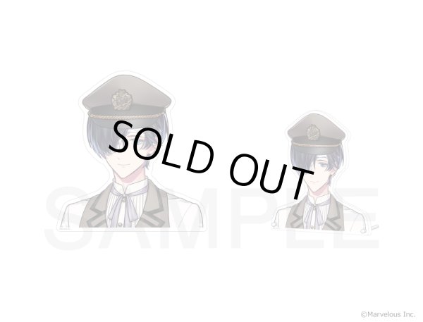 画像3: 【販売期間終了】千銃士:Rhodoknight×mixx garden 2024 アクリルバストアップパネル(ベルギー) (3)