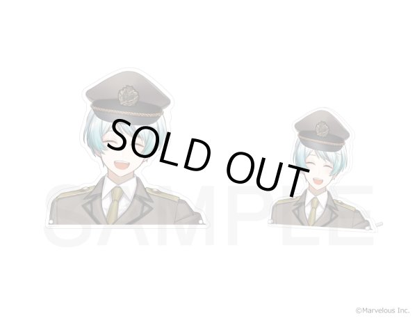 画像5: 【販売期間終了】千銃士:Rhodoknight×mixx garden 2024 アクリルバストアップパネル(アメリカ) (5)