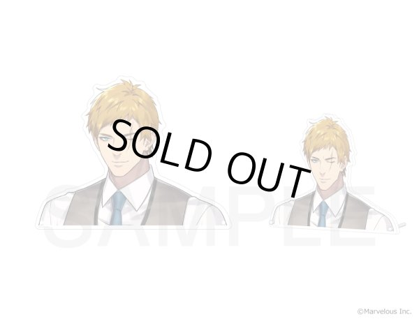 画像2: 【販売期間終了】千銃士:Rhodoknight×mixx garden 2024 アクリルバストアップパネル(ドイツ) (2)