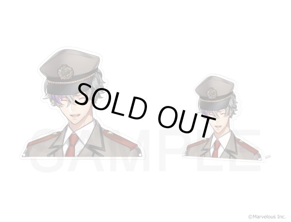 画像2: 【販売期間終了】千銃士:Rhodoknight×mixx garden 2024 アクリルバストアップパネル(イギリス) (2)