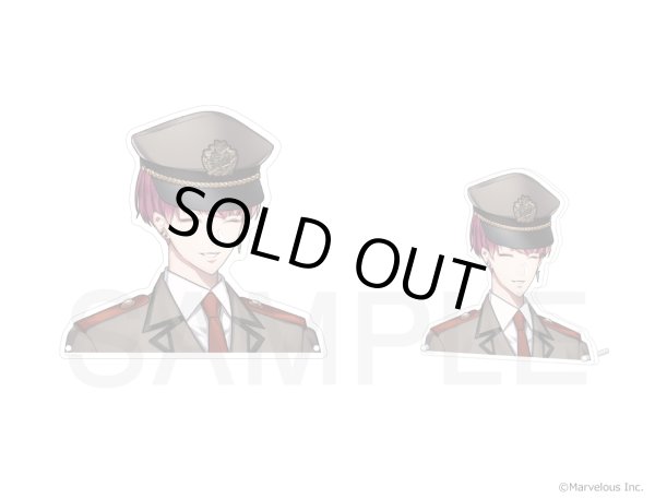 画像3: 【販売期間終了】千銃士:Rhodoknight×mixx garden 2024 アクリルバストアップパネル(イギリス) (3)