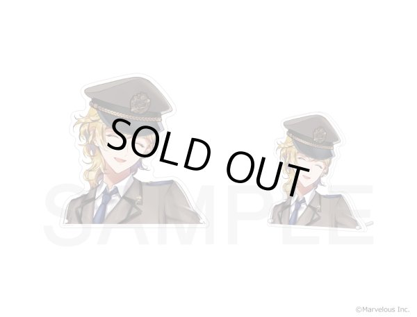 画像3: 【販売期間終了】千銃士:Rhodoknight×mixx garden 2024 アクリルバストアップパネル(フランス) (3)