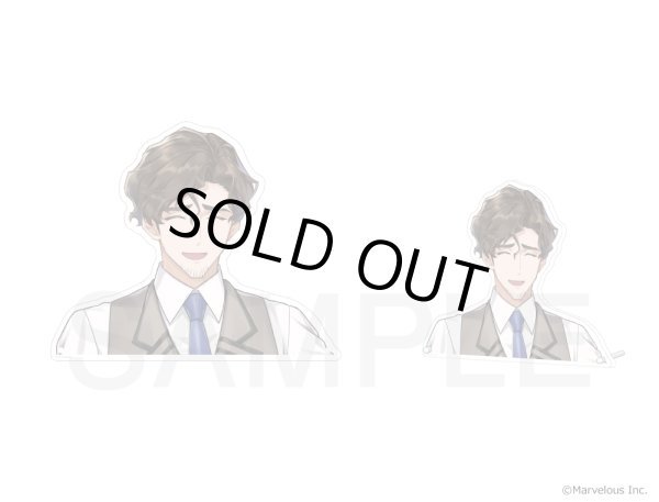 画像5: 【販売期間終了】千銃士:Rhodoknight×mixx garden 2024 アクリルバストアップパネル(フランス) (5)