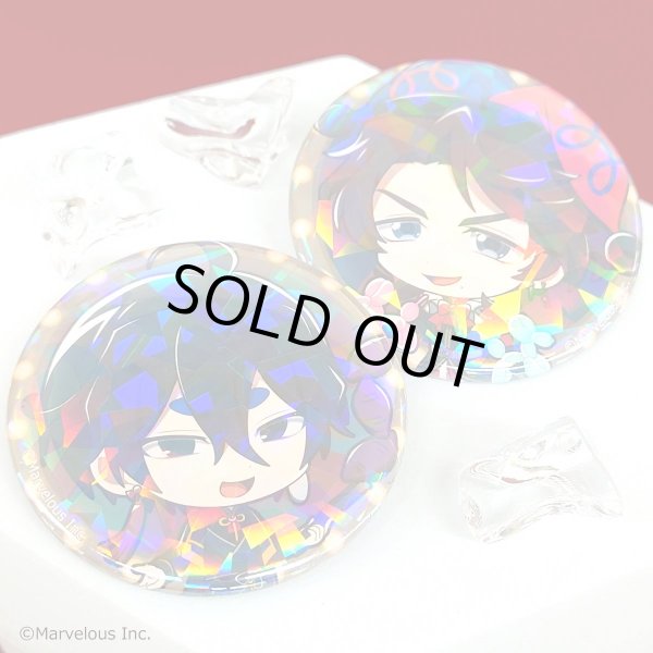 画像2: 【販売期間終了】千銃士:Rhodoknight×mixx garden 2024 トレーディングホログラム缶バッジvol.2(フランス・日本) (2)