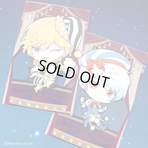 画像2: 【販売期間終了】千銃士:Rhodoknight×mixx garden 2024 トレーディングミニキャラアクリルカードvol.2(フランス・日本) (2)