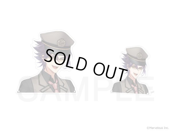 画像3: 【販売期間終了】千銃士:Rhodoknight×mixx garden 2024 アクリルバストアップパネル(日本) (3)