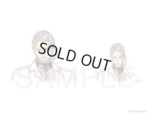 画像4: 【販売期間終了】千銃士:Rhodoknight×mixx garden 2024 アクリルバストアップパネル(ドイツ) (4)