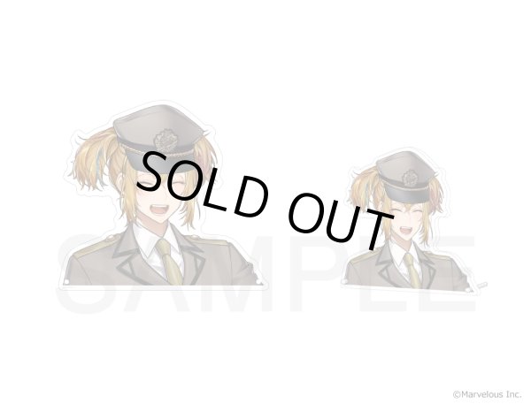 画像3: 【販売期間終了】千銃士:Rhodoknight×mixx garden 2024 アクリルバストアップパネル(アメリカ) (3)