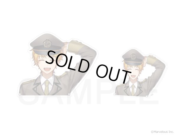 画像2: 【販売期間終了】千銃士:Rhodoknight×mixx garden 2024 アクリルバストアップパネル(アメリカ) (2)