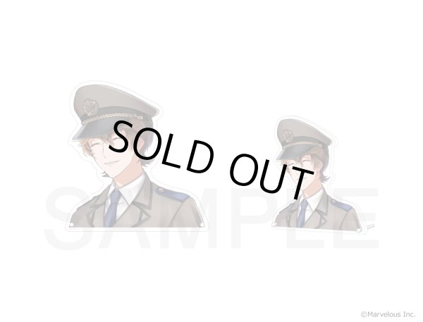 画像2: 【販売期間終了】千銃士:Rhodoknight×mixx garden 2024 アクリルバストアップパネル(フランス) (2)